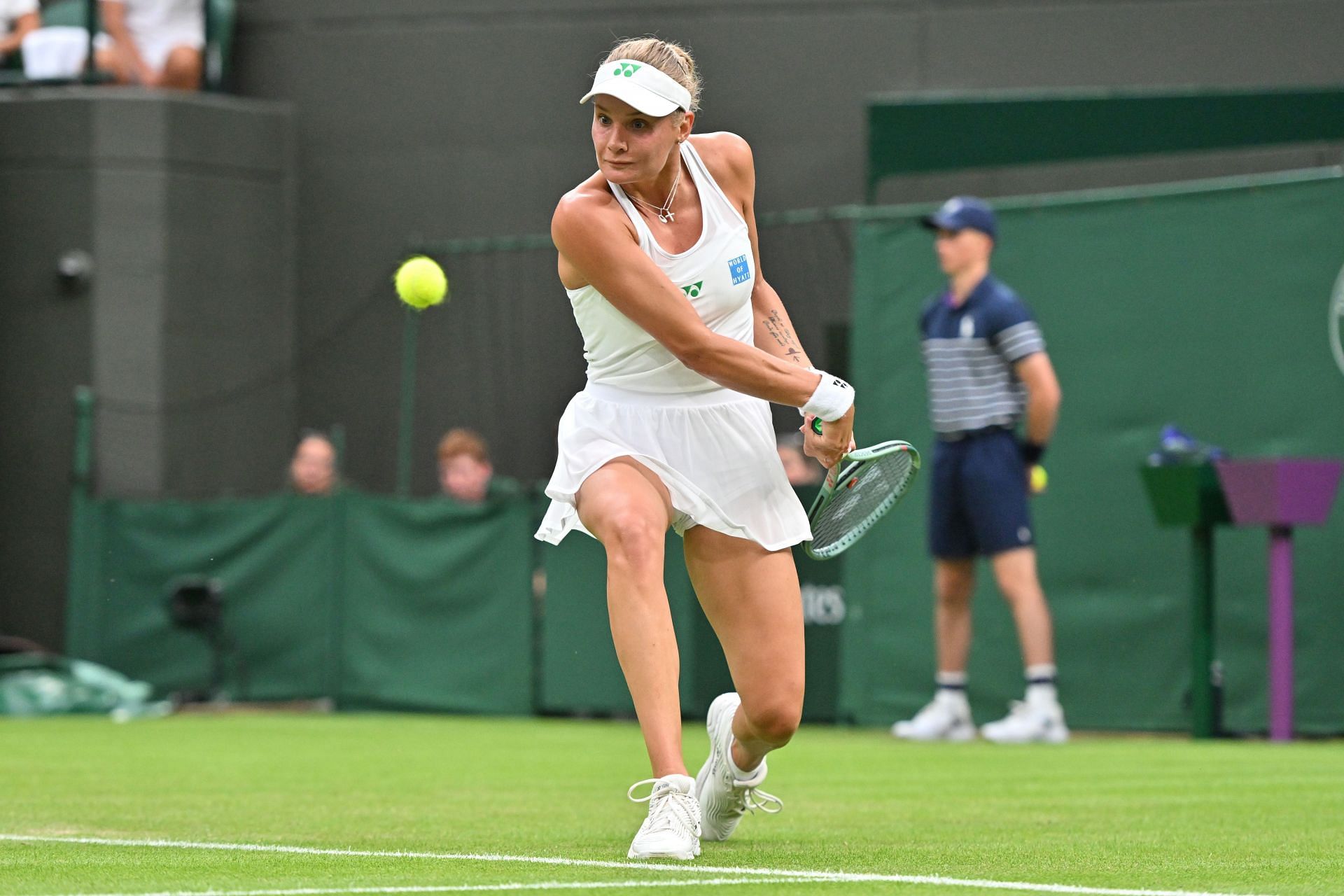 In Picture: Yastremska in action (Getty)